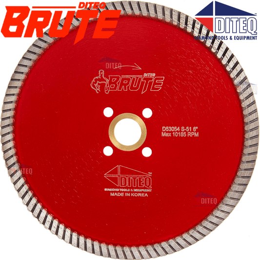 Brute Red Quartzite Turbo Blade
