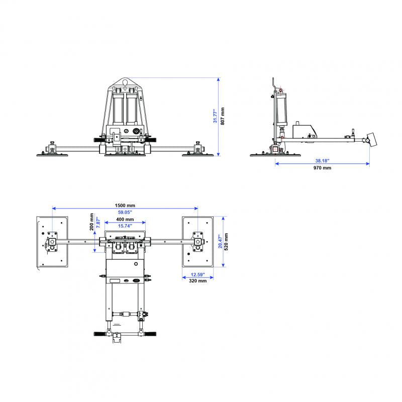 Aardwolf Vacuum Lifter Pro AVLP3-600P
