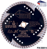 Brute Black Fired Hawk III Blades