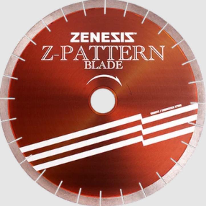 Zenesis Z Pattern Bridge Saw Blade