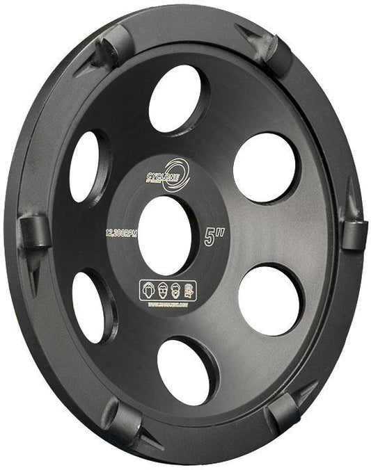 Cyclone PCD Wheel Metal Backed