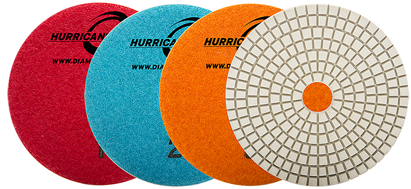 Hurricane 3 Steps Polishing Pad