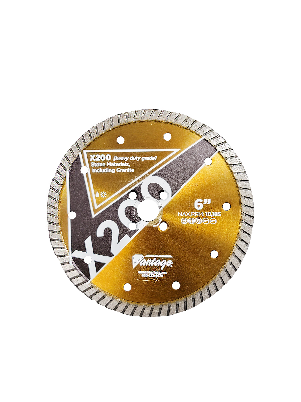 Zenesis X200 Gold Stone Blade Turbo Rim