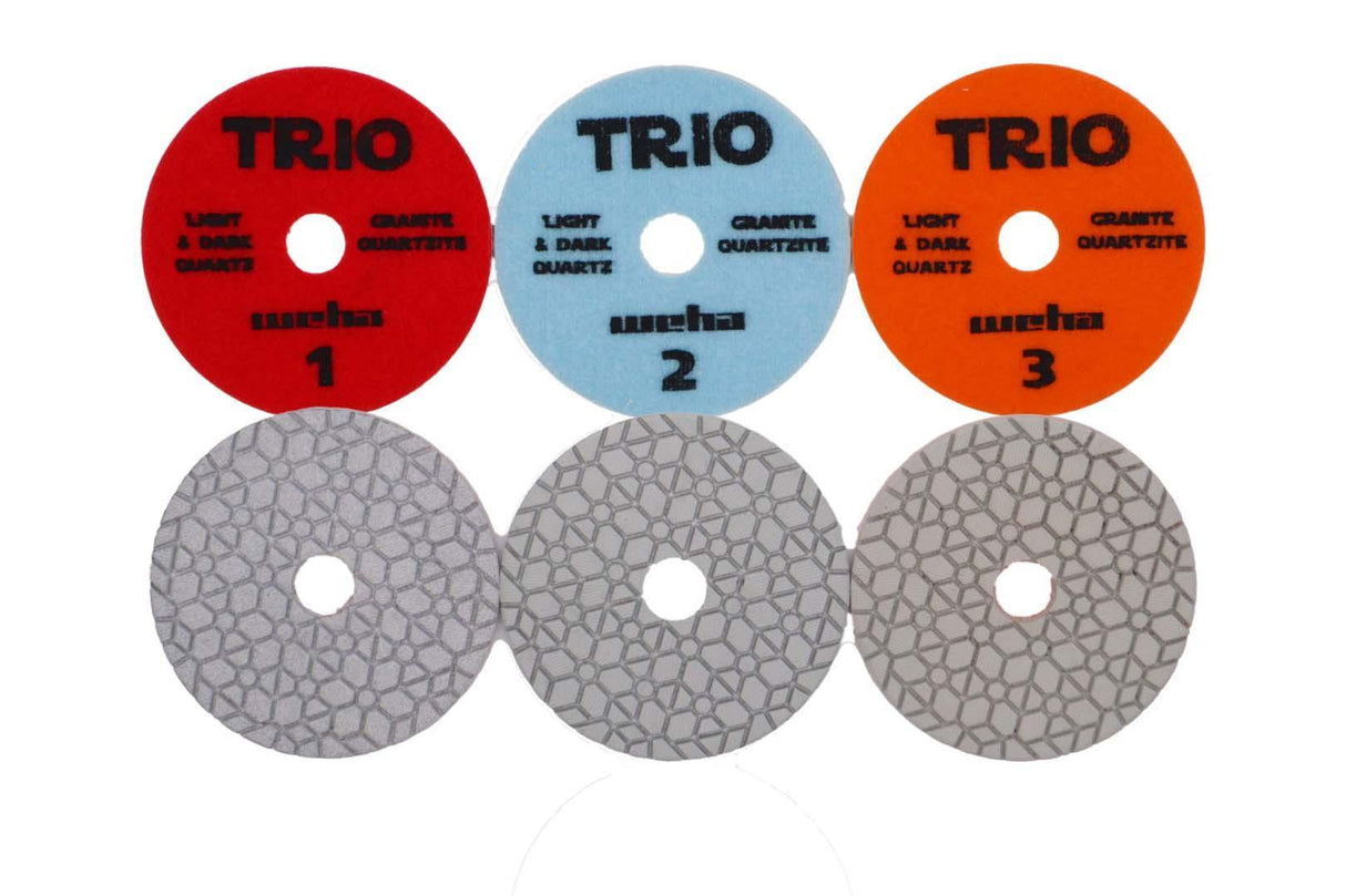 Trio 3 steps weha Polishing Pad